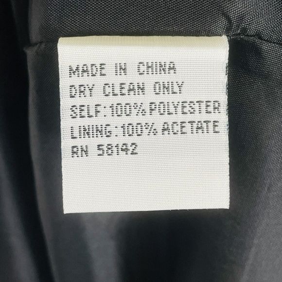 Talbots Basic Black Sleeveless Sheath Shift Polyester Full Lined Dress Womens 8 - Picture 6 of 7